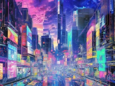 科技与艺术，绘画与动漫，未来