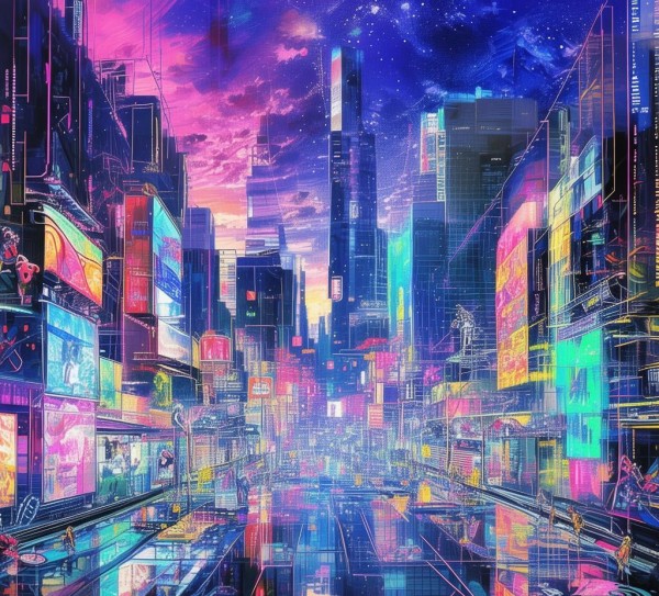 科技与艺术,绘画与动漫,未来 科技与艺术,绘画与动漫,未来